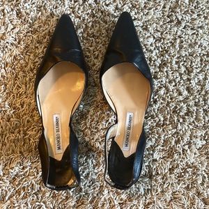 Manolo Blahnk Black Shoes
